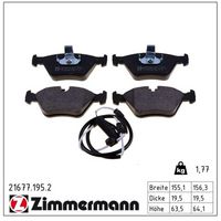 комплект спирачно феродо, дискови спирачки