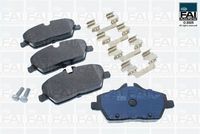 комплект спирачно феродо, дискови спирачки