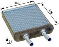 Thumbnail - Kachelradiateur, interieurverwarming - AH173000P - MAHLE