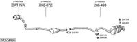 Sistem de esapament BOSAL, Cod: SYS14958