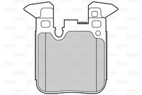 Bremsbelagsatz, Scheibenbremse