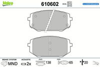 комплект спирачно феродо, дискови спирачки