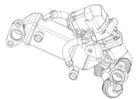 Thumbnail - Koeler, uitlaatterugvoering - CE10000P - MAHLE