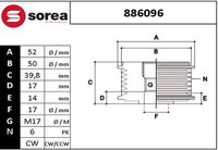 Sistem roata libera, generator EAI, Cod: 886096