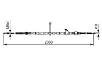 Seilzug, Feststellbremse