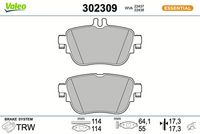 Bremsbelagsatz, Scheibenbremse