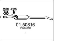 Mittelschalldämpfer