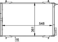 Thumbnail - Condensor, airconditioning - AC220000P - MAHLE