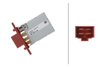 Rezistor, ventilator habitaclu HELLA, Cod: 9ML 366 410-681
