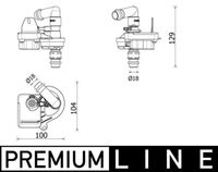 Thumbnail - Magneetklep, airco - AVS7000P - MAHLE