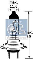 Bec, far principal DT Spare Parts, Cod: 9.78108