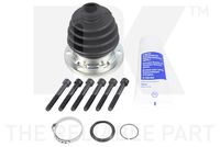 Faltenbalgsatz, Antriebswelle