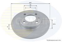 Disc frana COMLINE, Cod: ADC1402