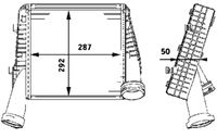 Thumbnail - Intercooler, inlaatluchtkoeler - CI78000P - MAHLE