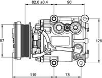 Thumbnail - Compressor, airconditioning - ACP22000P - MAHLE