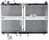 Thumbnail - Radiateur - CR1589000P - MAHLE