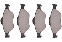 Set placute frana,frana disc TOPRAN, Cod: 301 889