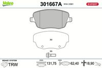 Bremsbelagsatz, Scheibenbremse