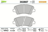 Bremsbelagsatz, Scheibenbremse