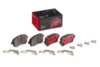 Комплект спирачно феродо, дискови спирачки P 24 072X BREMBO