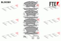 Bremsbelagsatz, Scheibenbremse