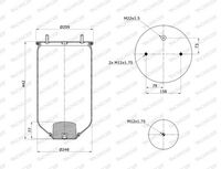 Federbalg, Luftfederung