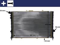 Thumbnail - Radiateur - CR589000S - MAHLE