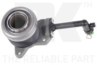 Zentralausrücker, Kupplung