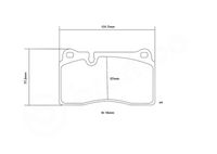 BREMBO High performance remblokkenset 3