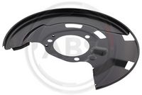 Spritzblech, Bremsscheibe