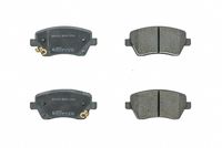 комплект спирачно феродо, дискови спирачки