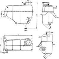Thumbnail - Expansietank, koelvloeistof - CRT121000S - MAHLE