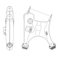 носач, окачване на колелата