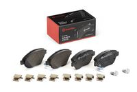 Bremsbelagsatz, Scheibenbremse