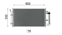 Thumbnail - Condensor, airconditioning - AC1050000S - MAHLE