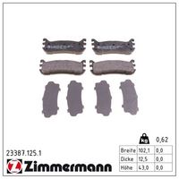 комплект спирачно феродо, дискови спирачки