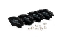 комплект спирачно феродо, дискови спирачки