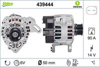Generator / Alternator VALEO, Cod: 439444