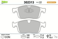 Bremsbelagsatz, Scheibenbremse