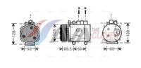 Compresor clima / aer conditionat AVA Clever Choice, Cod: FDAK174