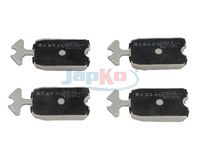 комплект спирачно феродо, дискови спирачки