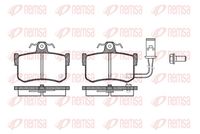 комплект спирачно феродо, дискови спирачки