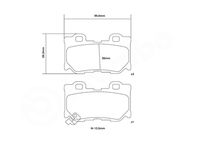 BREMBO High performance remblokkenset 3