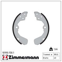 Set saboti frana ZIMMERMANN, Cod: 10990.158.1