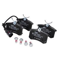 Bremsbelagsatz, Scheibenbremse