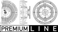 Thumbnail - Koppeling, radiateurventilator - CFC201000P - MAHLE