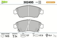 Bremsbelagsatz, Scheibenbremse