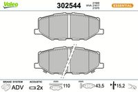 Bremsbelagsatz, Scheibenbremse