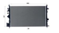 Thumbnail - Radiateur - CR2265000S - MAHLE