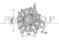 Ventilator, radiator PRASCO, Cod: OP030F005